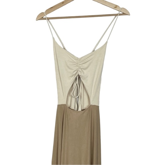 Blue Life Cutout Open Back Maxi Dress - Picture 4 of 11